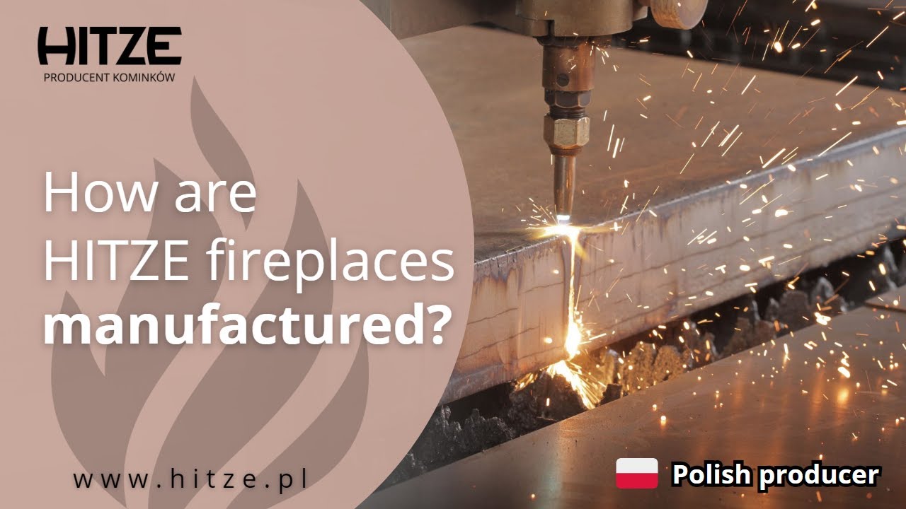 How are HITZE fireplaces manufactured?