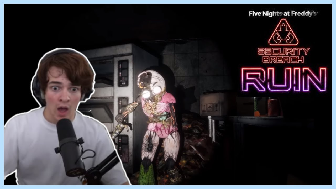 Playing FNAF Ruin With Heart Rate Monitor for the First Time | Tubbo VOD 9th August 2023