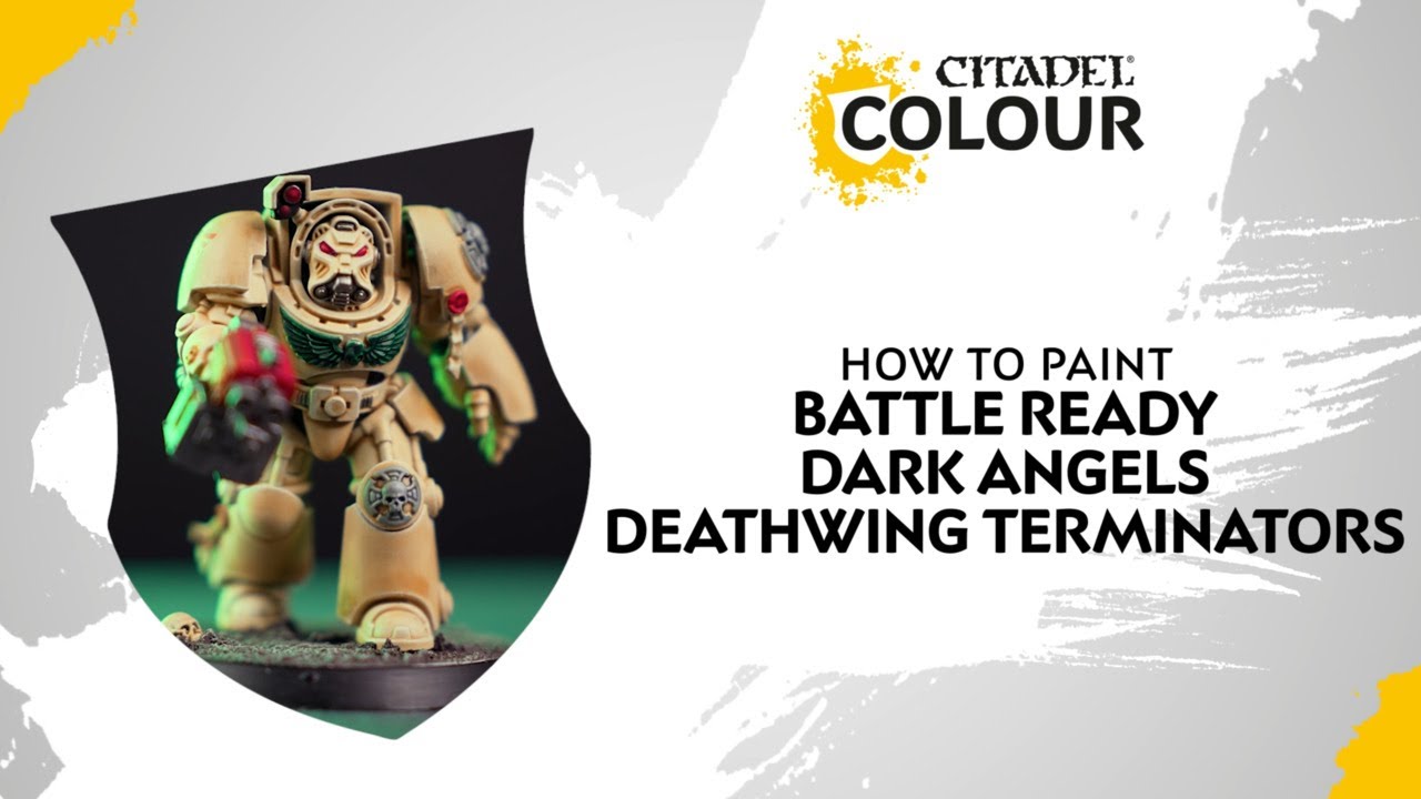 How to Paint: Battle Ready Dark Angels Deathwing Terminators