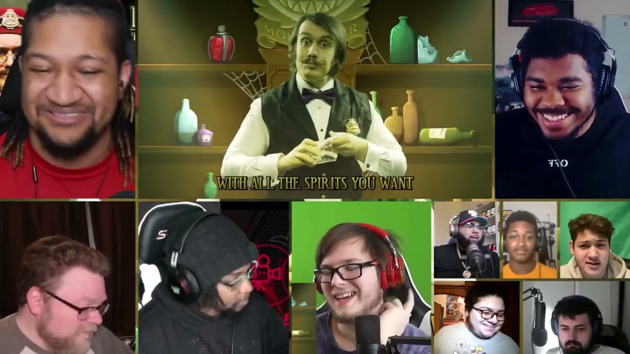 DON'T LET THE BELLHOPS BITE | Dark Deception Song! [REACTION MASH-UP]#1784