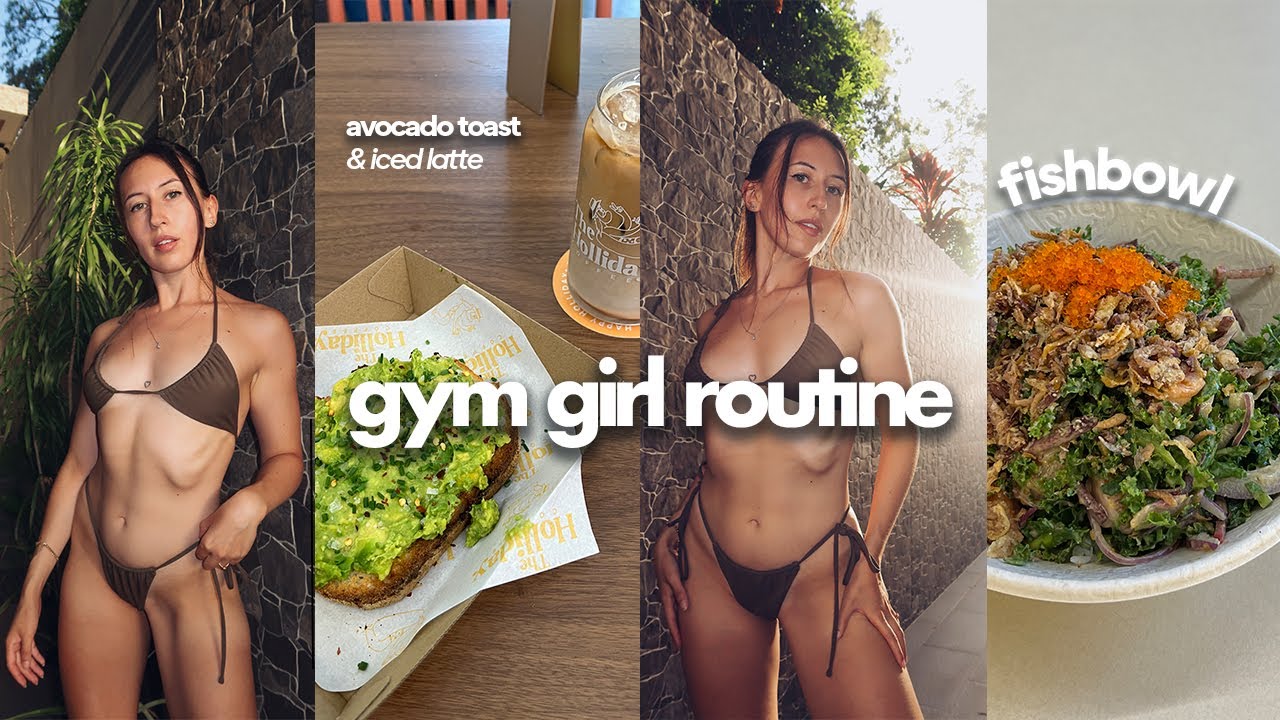 GYM GIRL ROUTINE en Australie 🌞 morning routine, workouts, what i eat 🍵