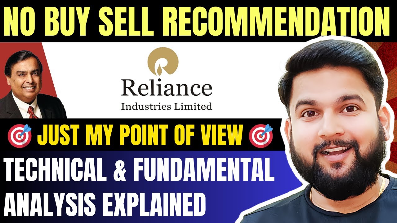 Reliance Industries Share Analysis | Complete Fundamental Analysis | Technical Review Explain