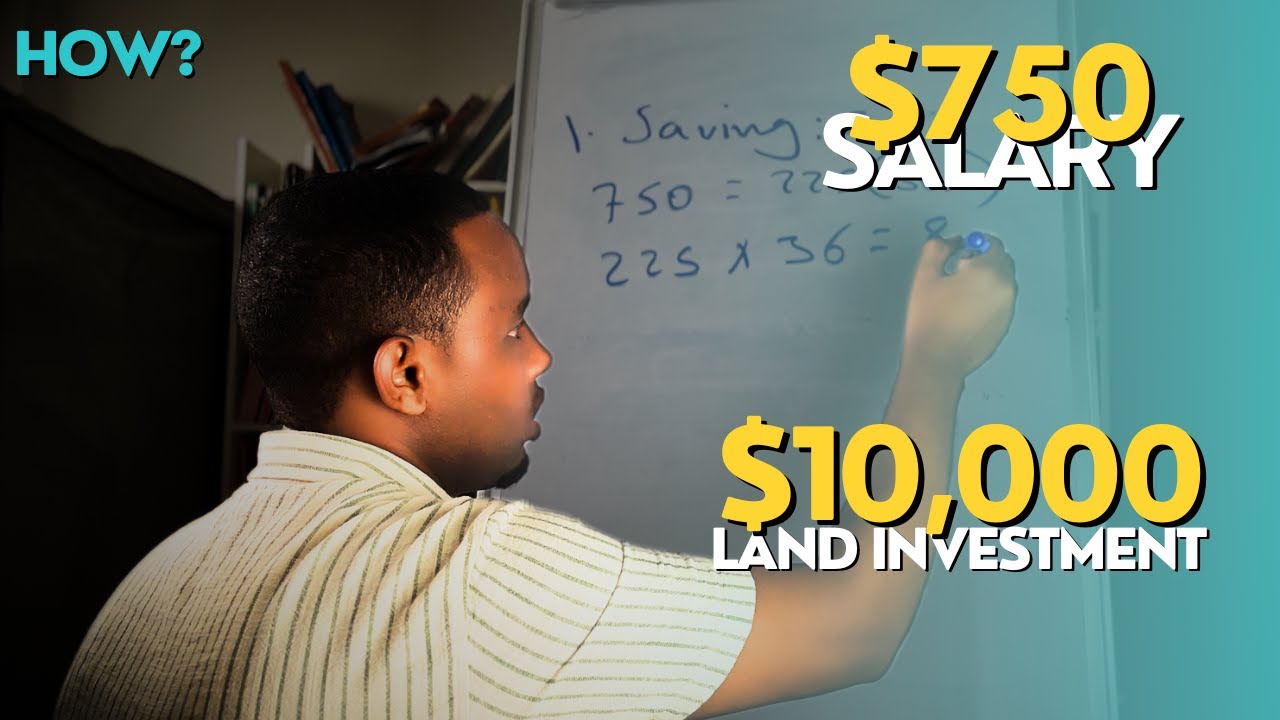 Anigoo ku shaqeeya mushaar $750, ma iibsan karaa dhul jooga $8,000?  || JAWAABTU WAA HAA ||