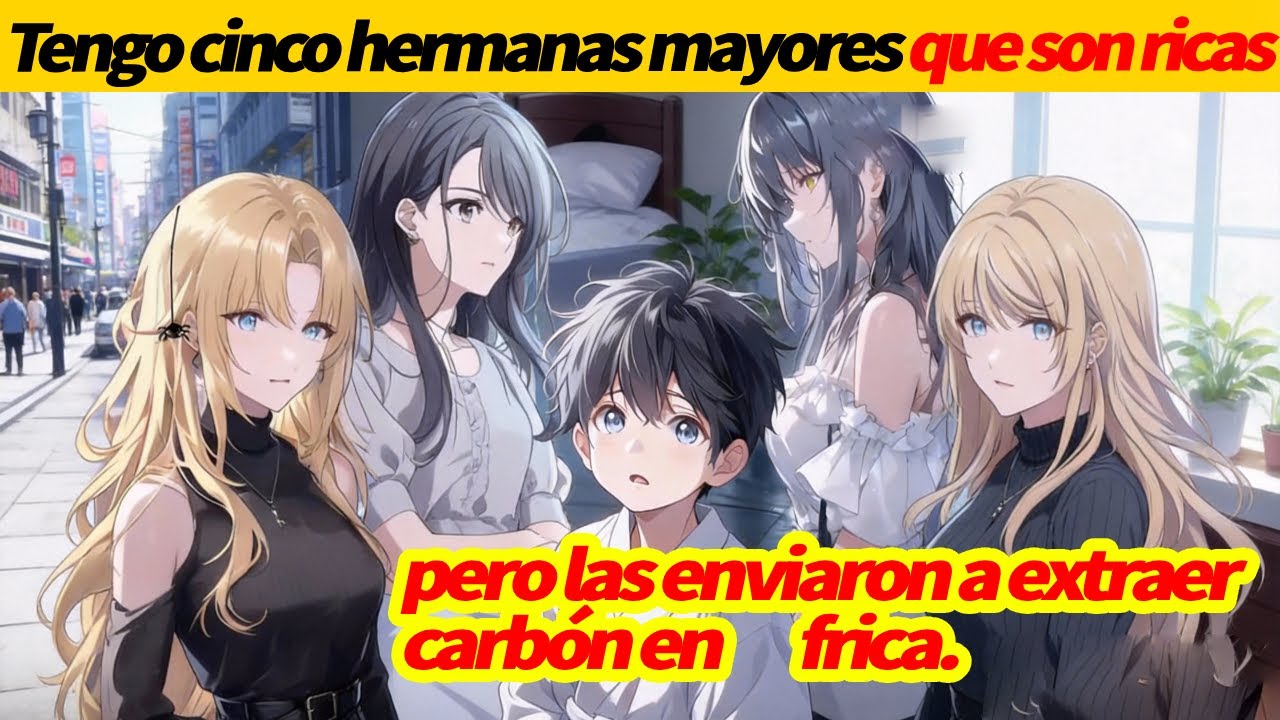 Tengo cinco hermanas mayores que son ricas, pero las enviaron a extraer carbón en África.