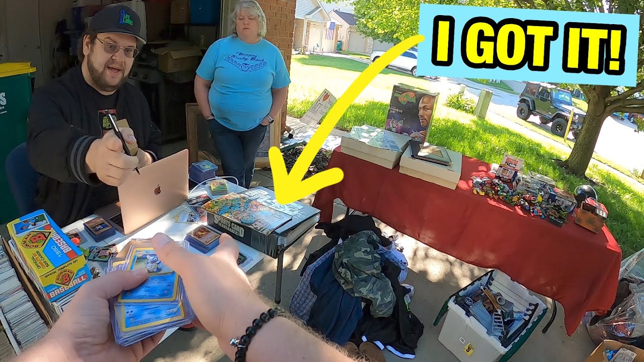 DROPPING $500+ AT A YARD SALE!