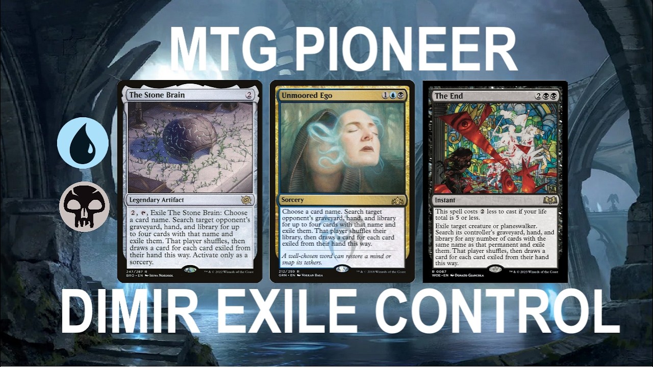 MTG Pioneer Dimir Exile Control