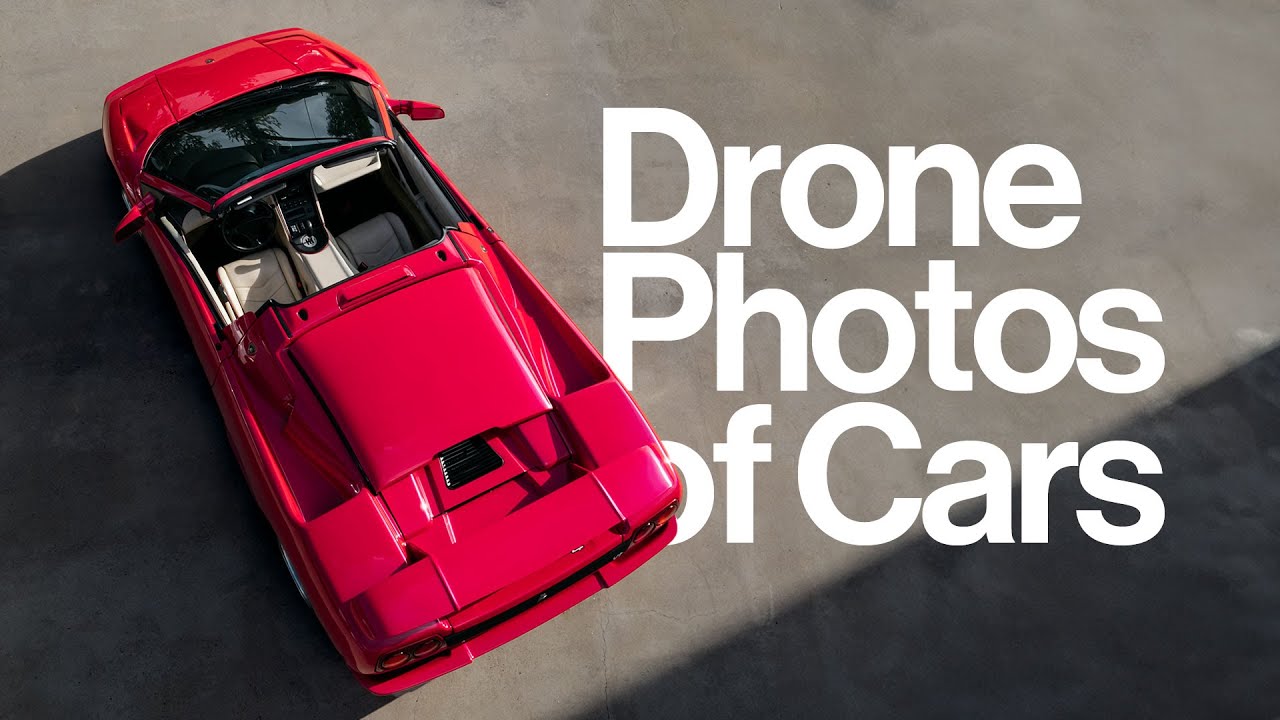 10 Ideas for Better Drone Photos of Cars
