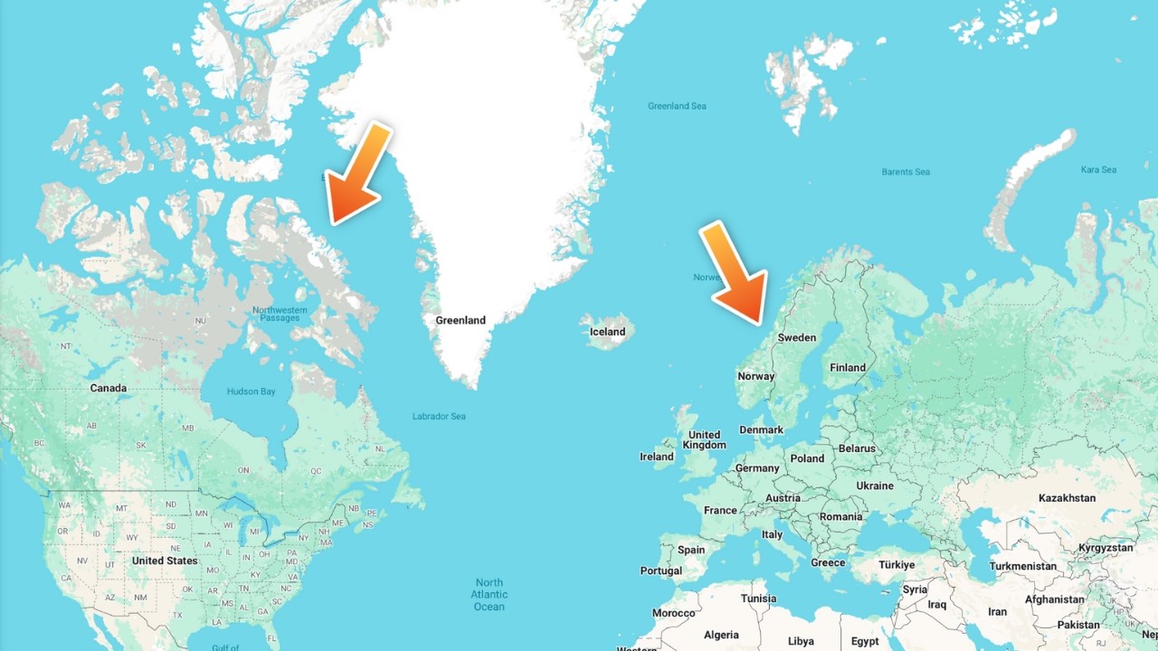 Baffin Island vs Scandinavian Peninsula