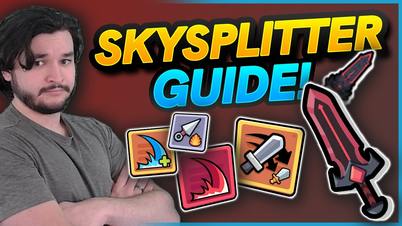 BEST FULL Skysplitter Build Guide 1.7.5! BEST WEAPON in Capybara Go