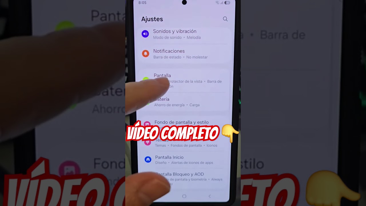 📱⛔ Como QUITAR la PANTALLA EDGE en SAMSUNG GALAXY S25, S25 Plus y S25 ULTRA