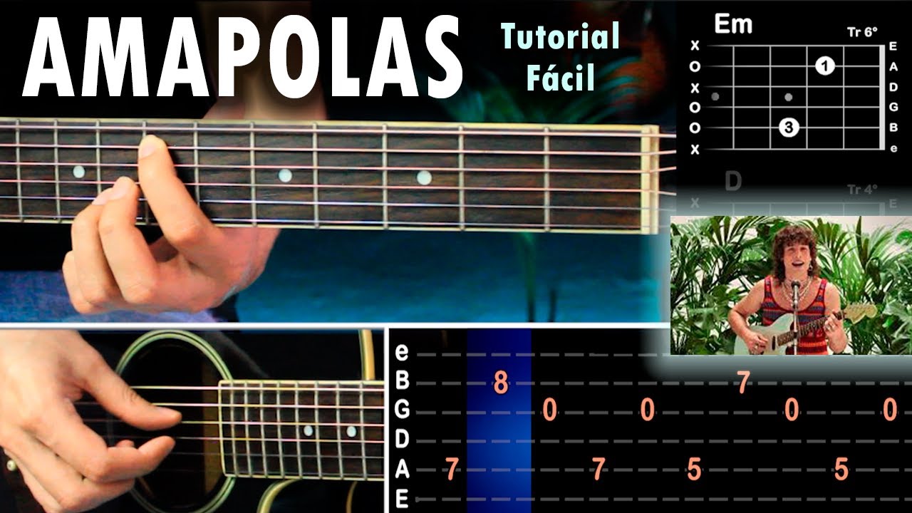 Amapolas - Leo Rizzi GUITARRA Tutorial | Acordes