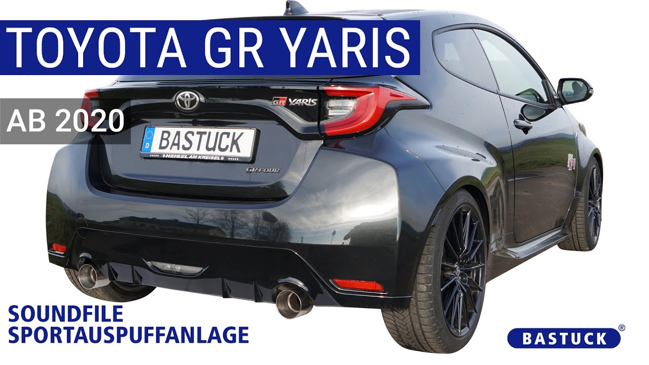 Sportauspuffanlage | Toyota GR Yaris ab 2020 | BASTUCK