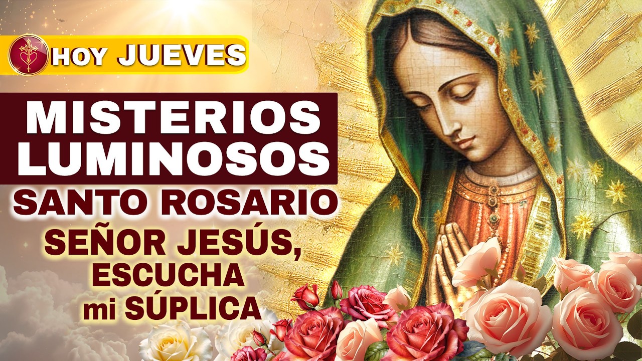 Santo Rosario HOY Jue 12 Feb 2026 ✨ (Luminosos) — Luz para tu familia | Santa Eulalia