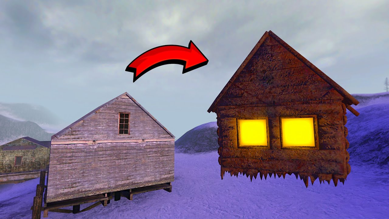 HOUSE (nomal) TURN INTO HOUSE HEAD MONSTER in garry's mod