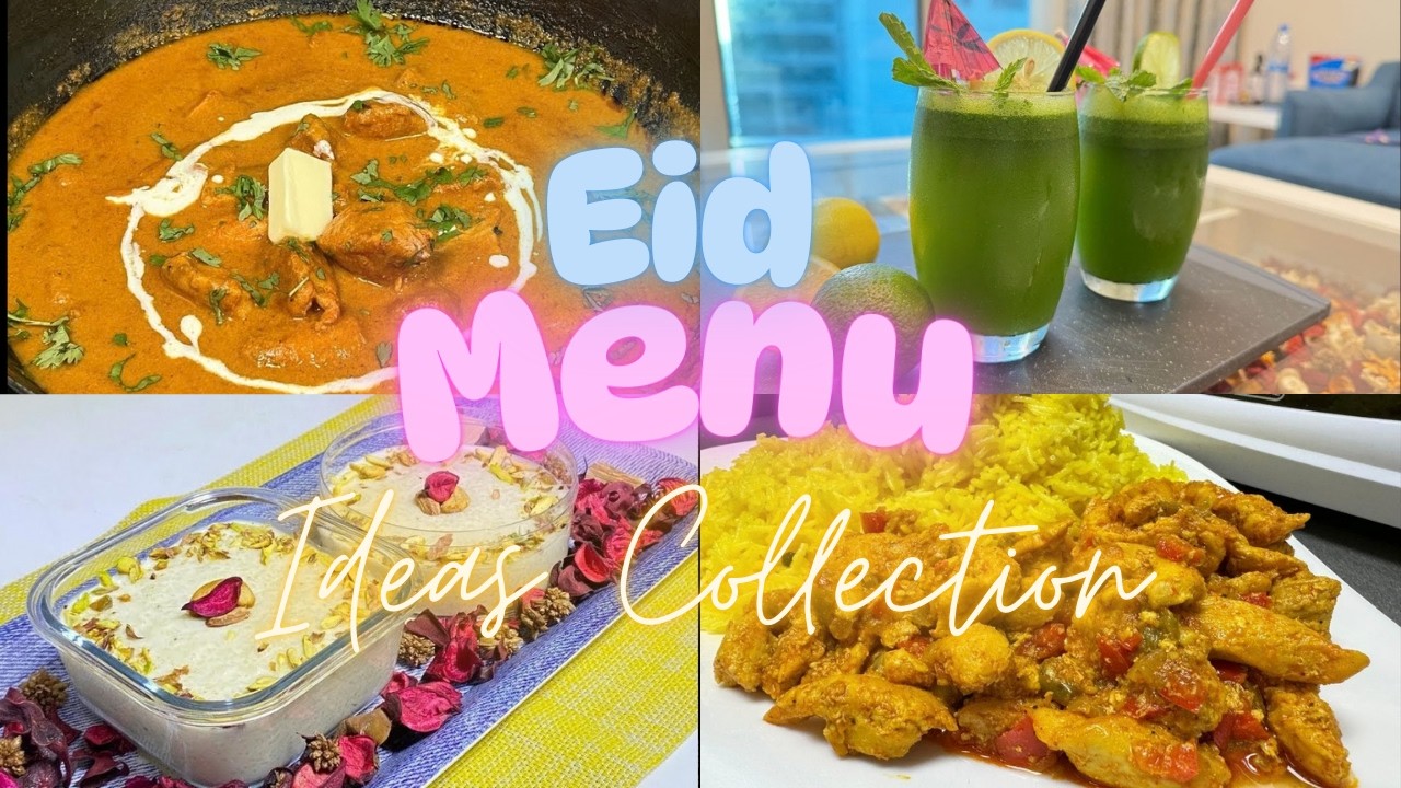 Eid Menu Ideas Collection | Complete Eid Feast Recipes | Quick & Easy Recipes for Eid Day 🌙 🌟