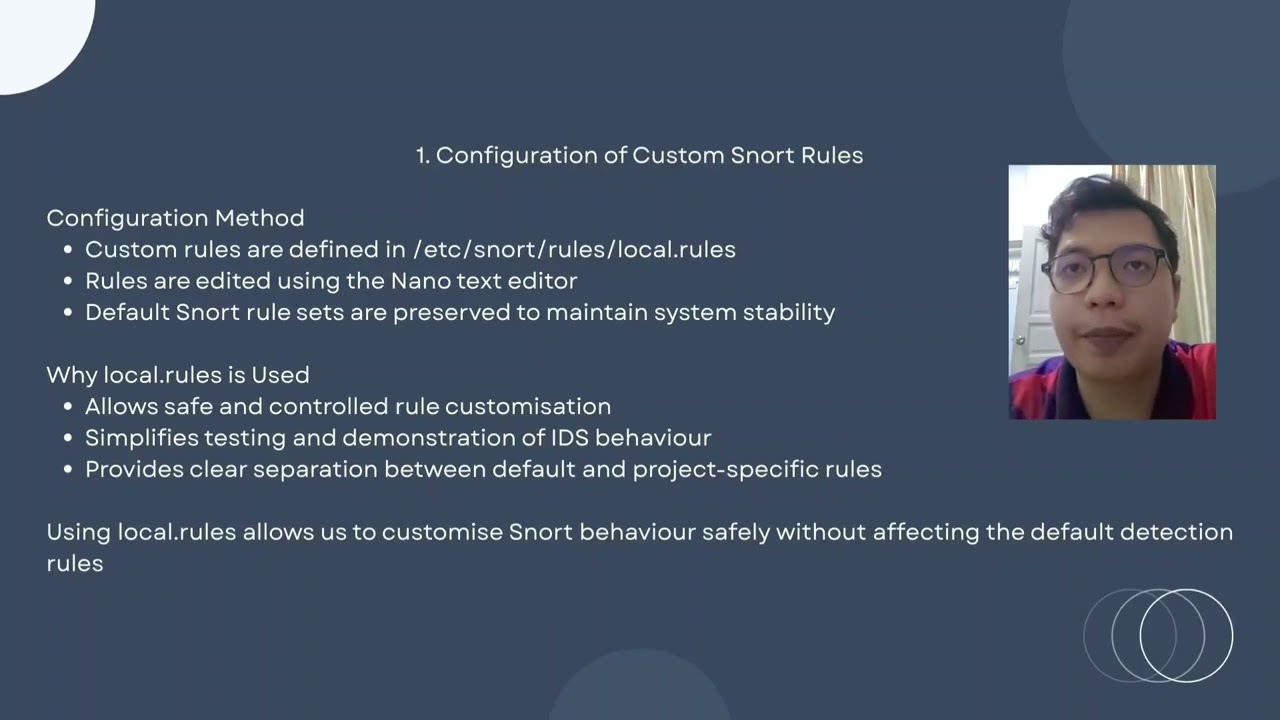 PROJECT VIDEO PRESENTATION: SNORT, FAIL2BAN, UFW