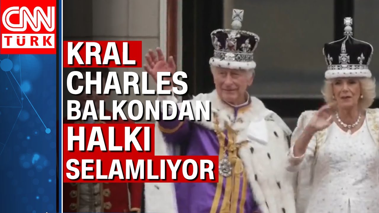 İngiltere'de tarihi gün! Taç giyme töreninin ardından Kral saraya döndü
