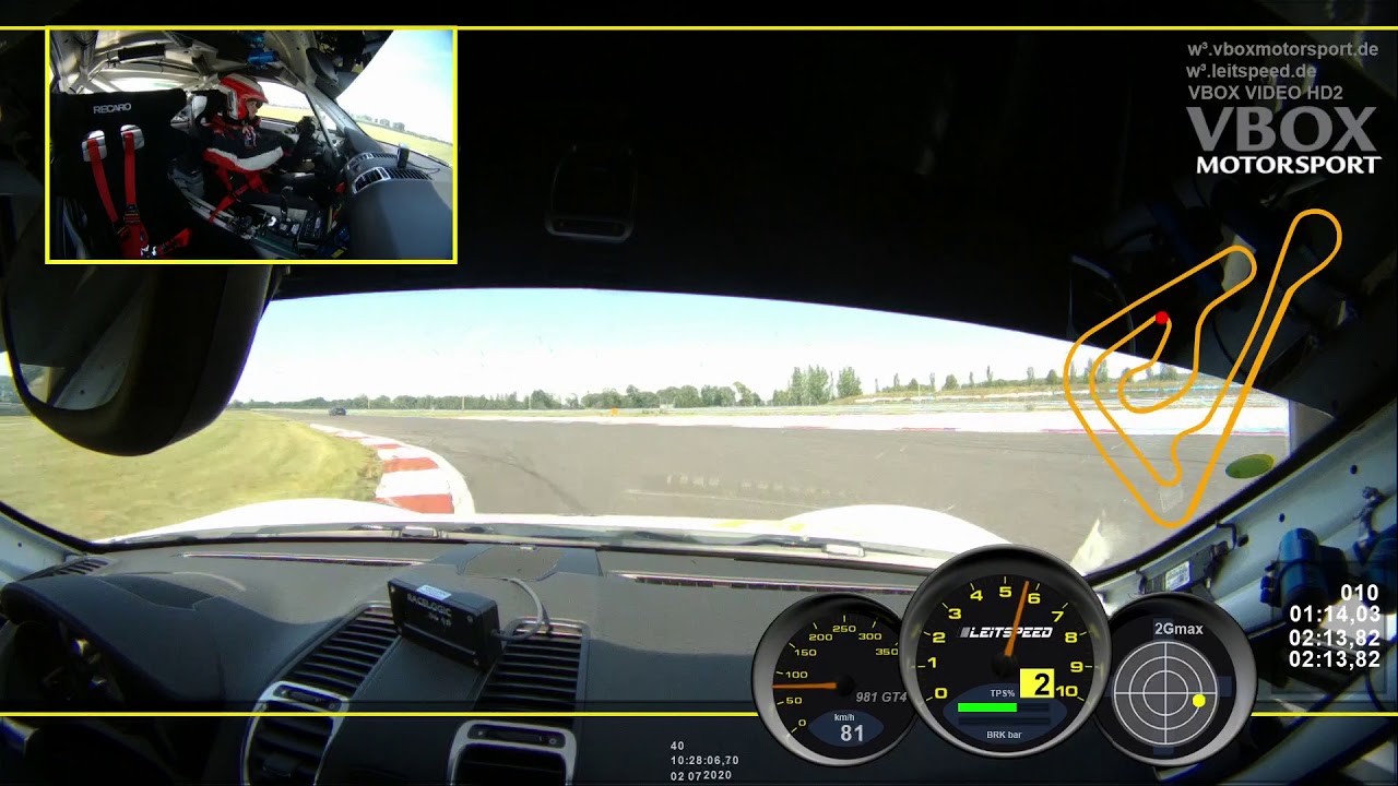 Marc Basseng Slovakiaring Cayman GT4 CS Onboard 2020