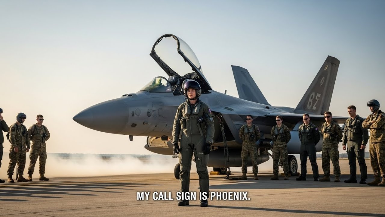Sie verspotteten das neue Mädchen,bis ihr Jet ausfiel und ihr Rufzeichen die F22-Piloten schockierte