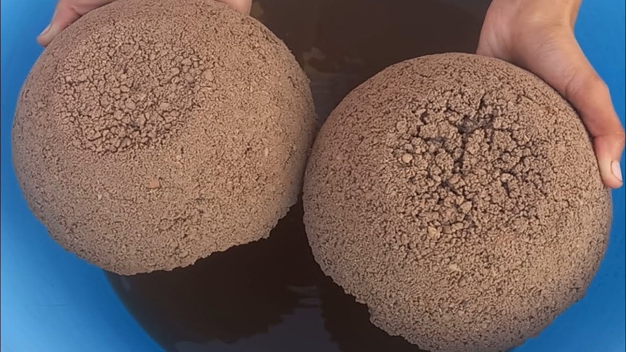New || Stoney Reddirt bowls Super crunchy crumbling without dipping in Water #asmr