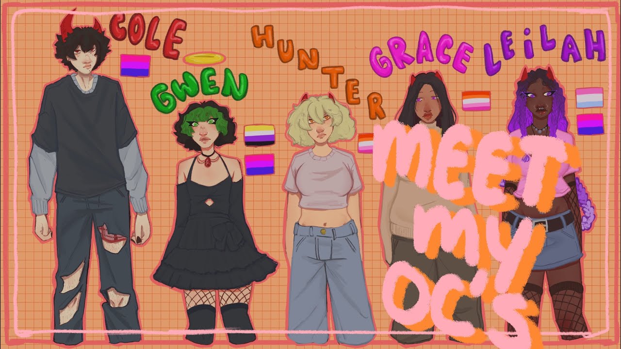 talking about my characters ♡   [1k sub special]