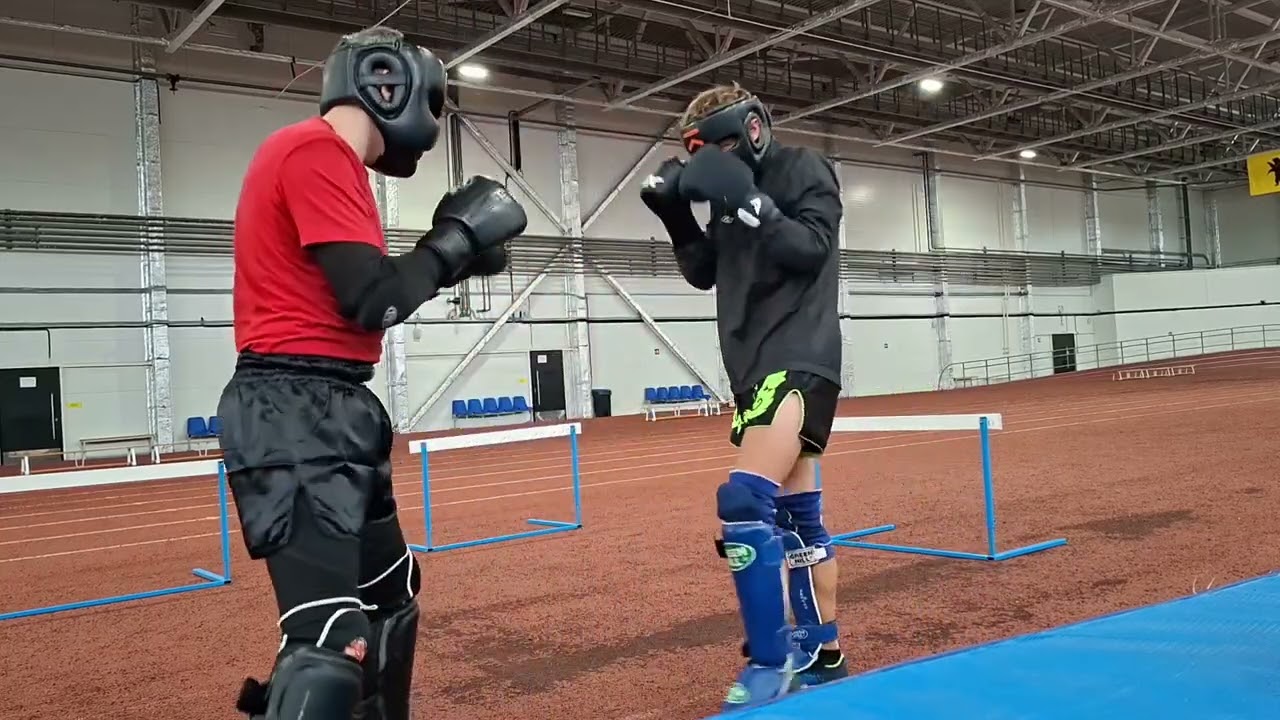 Kickboxing fight 