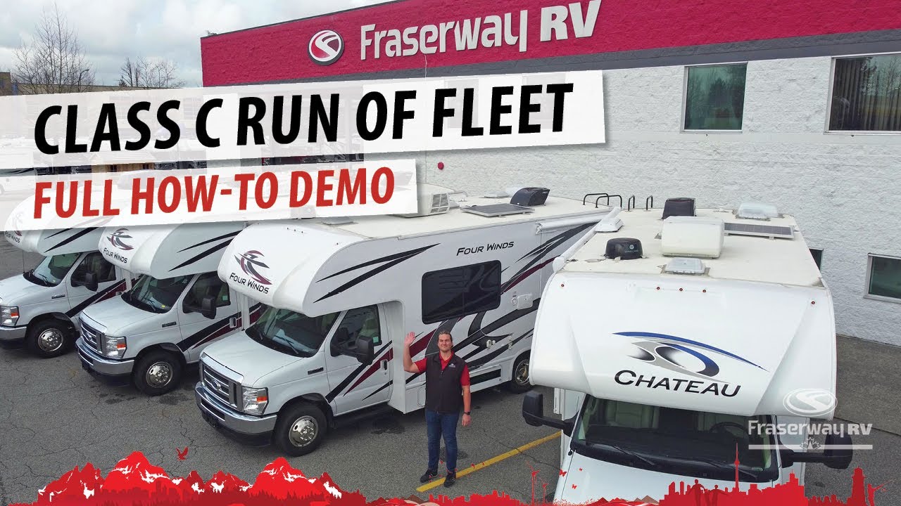 Fraserway RV Rentals: Class C Run of Fleet (ROF) Complete How-To Demo