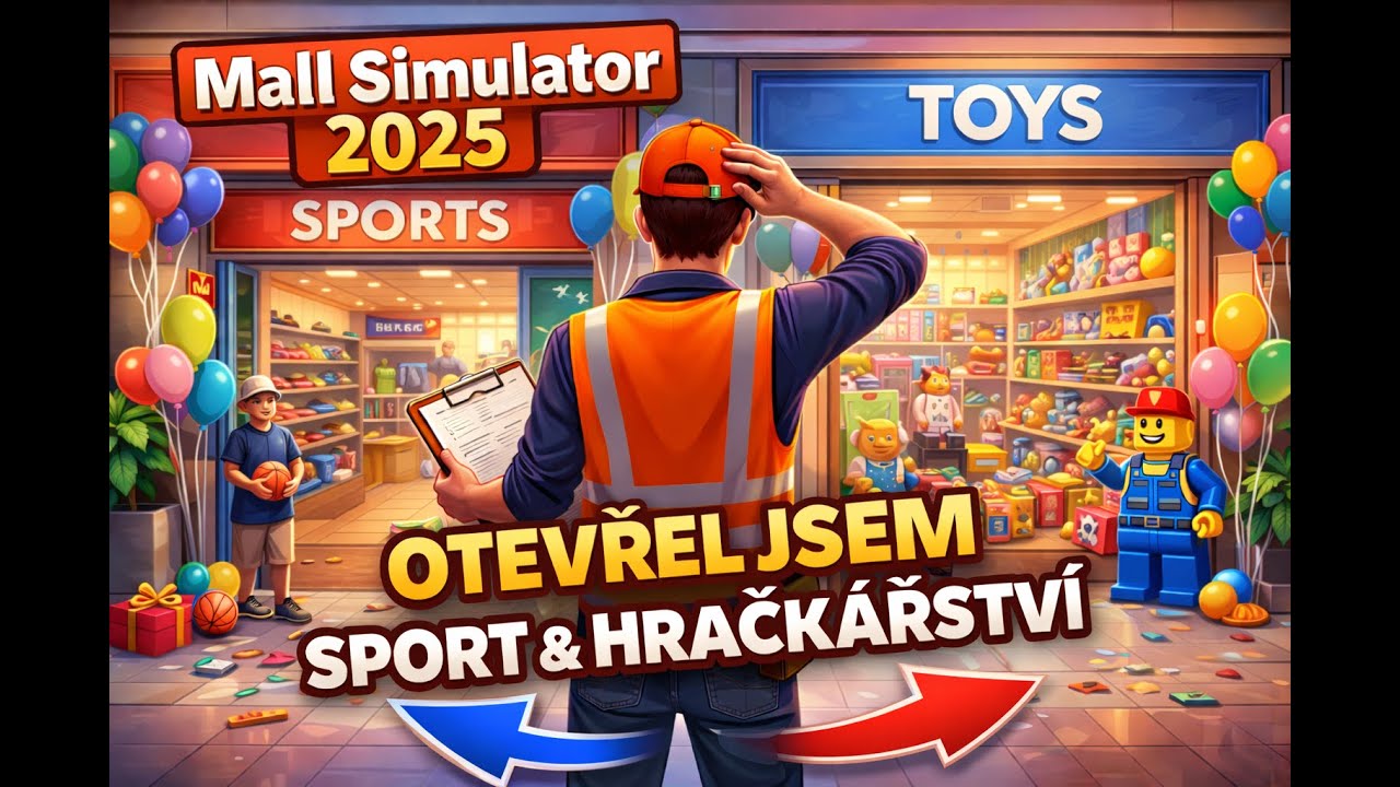 Otevřel jsem SPORT & HRAČKÁŘSTVÍ… a přišel CHAOS – Mall Simulator #2