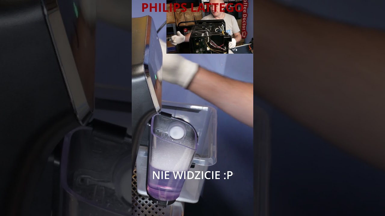 PHILIPS LATTE GO - SPIENIA MLEKO (link do filmu w opisie) #philips #lattego #shorts