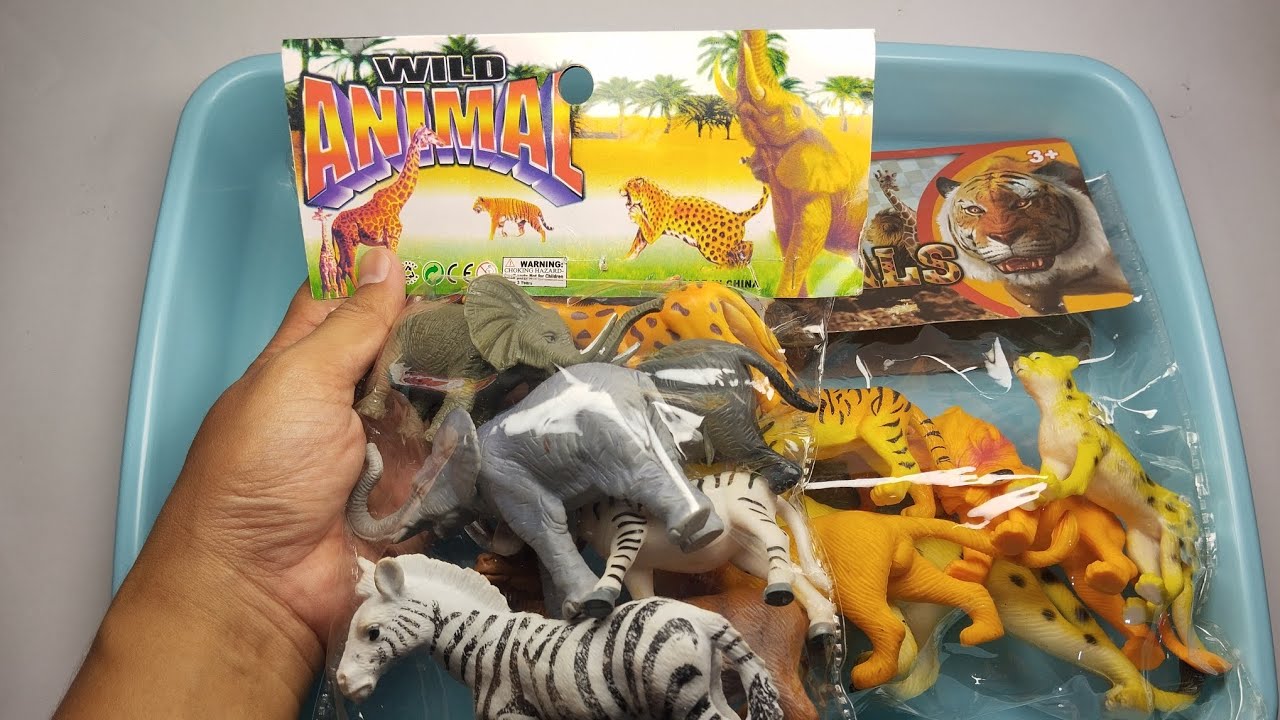Satisfying Wild Animal Toys Collection | ASMR 🍃