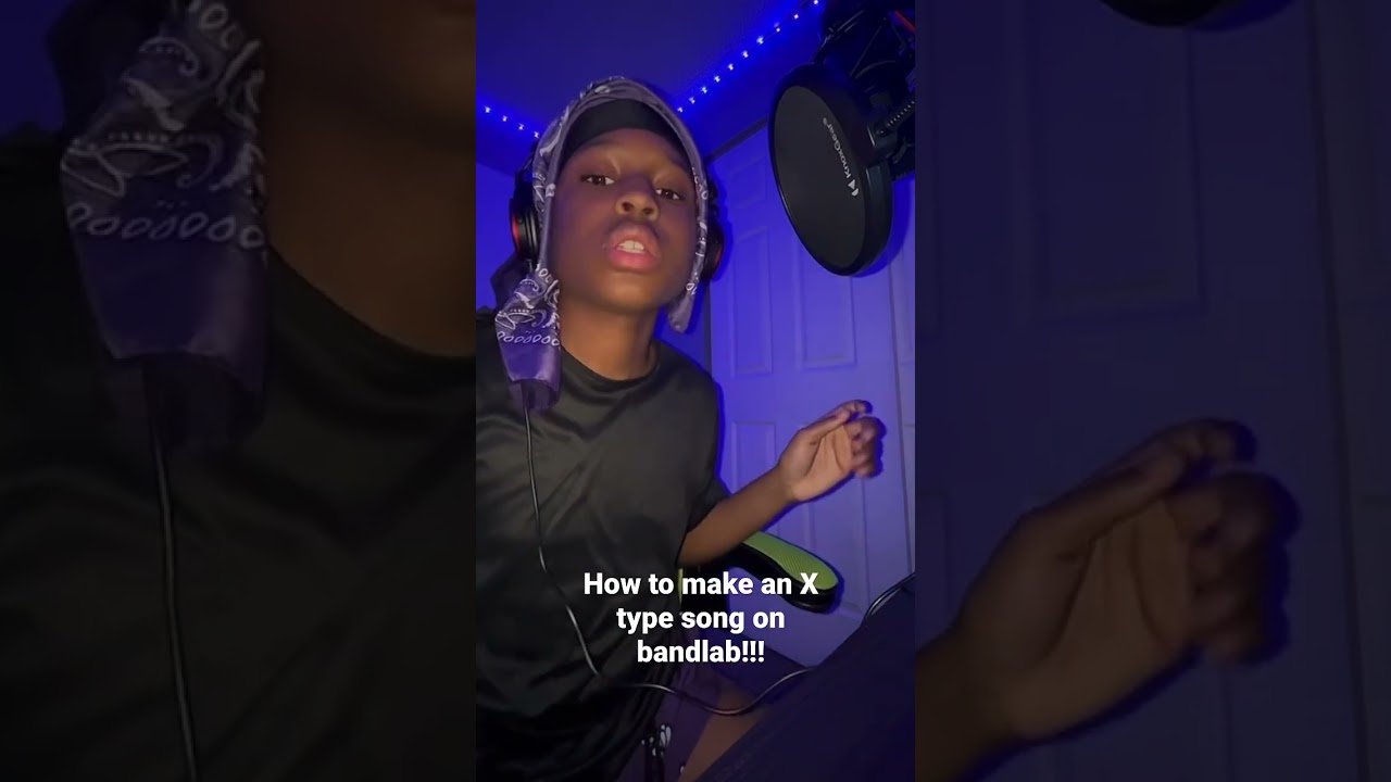 How to make an X type song on Bandlab!!! #juicewrld #xxxtentacion #pvrple #viral