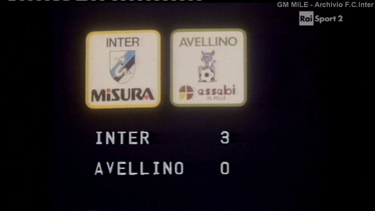 1983-84 (26^ - 15-04-1984) INTER-Avellino 3-0 Servizio+Moviola - D.S.RaiSport2