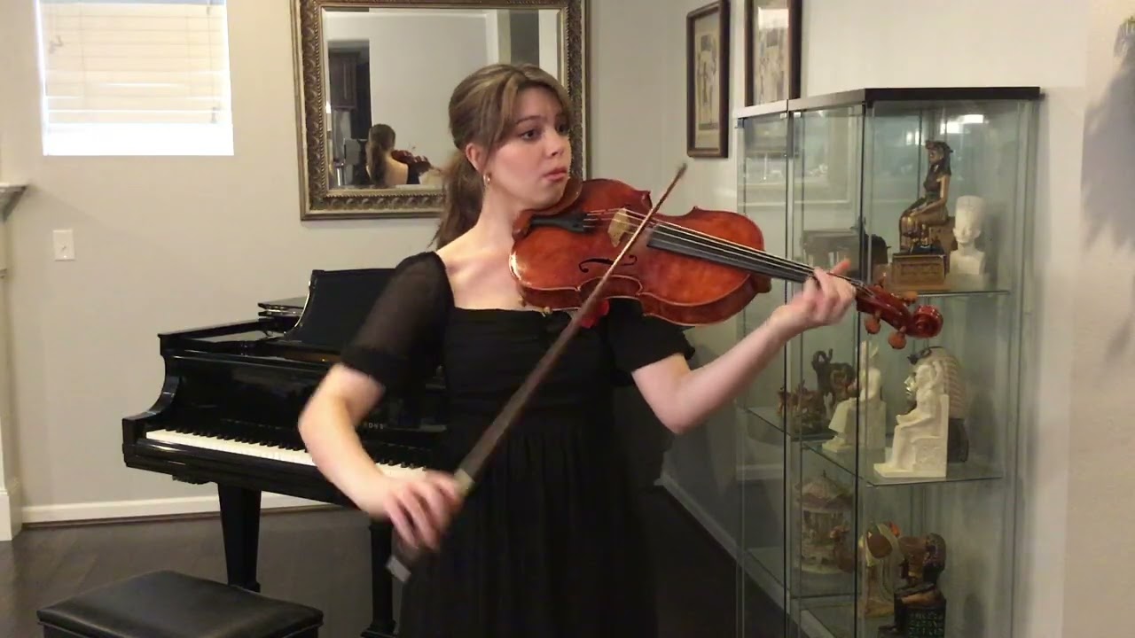Bach Suite No 3 in C Major II  Allemande - Hannah Girges