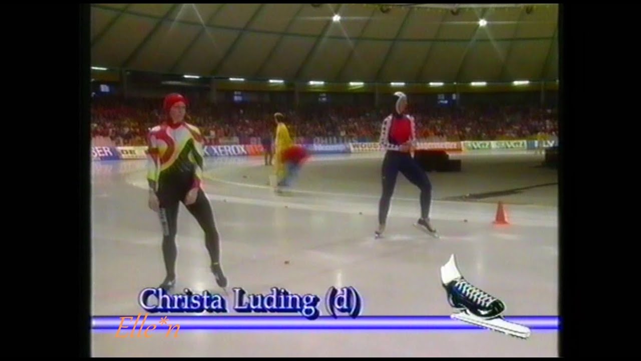 Veronica IJsgala Heerenveen 1992 - 500 m Aaftink - Luding 