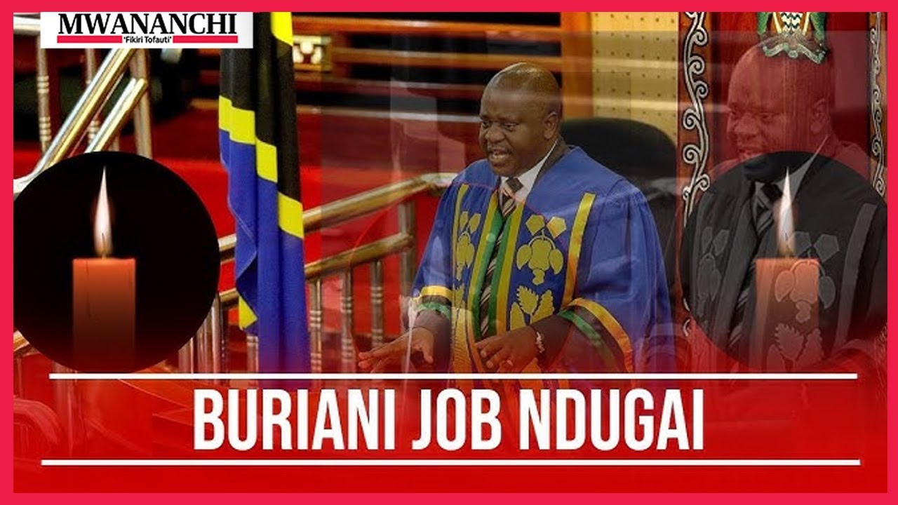 #LIVE:  MAZISHI YA SPIKA MSTAFU WA BUNGE HAYATI JOB NDUGAI