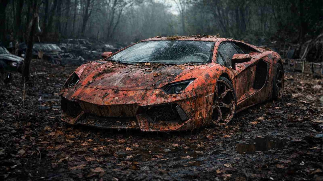 ASMR Car Restoration  Lamborghini Aventador Full Restoration from Total Rust to Brand New