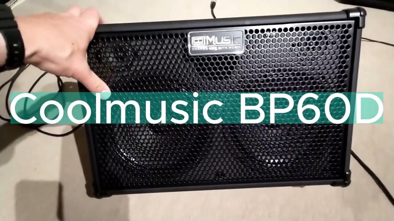 Coolmusic BP60D 120W Battery Acoustic Guitar Amplifier #ad