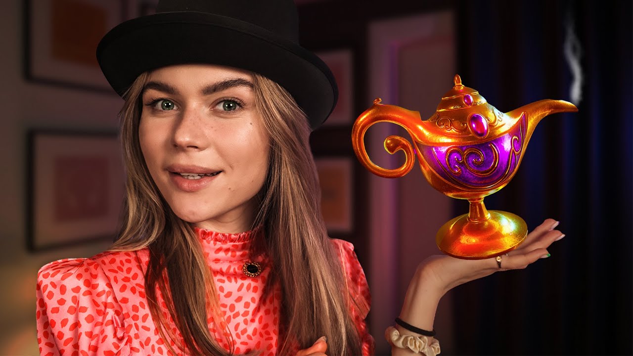 ASMR Make Your 3 Wishes Come True! Genie RP  (Lottery, Full General Checkup, Personal Assistant)