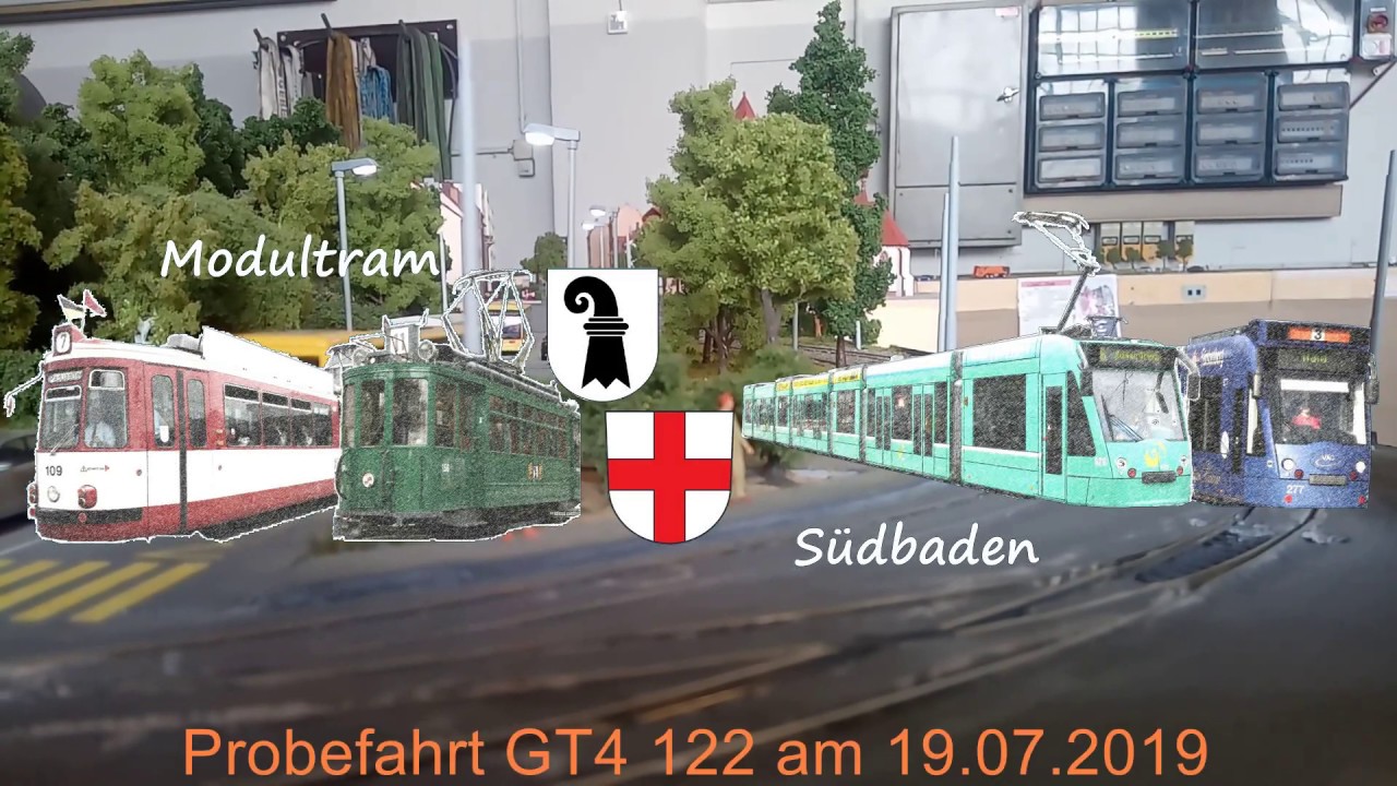 Modultram S&uuml;baden Probefahrt des GT4 - 122