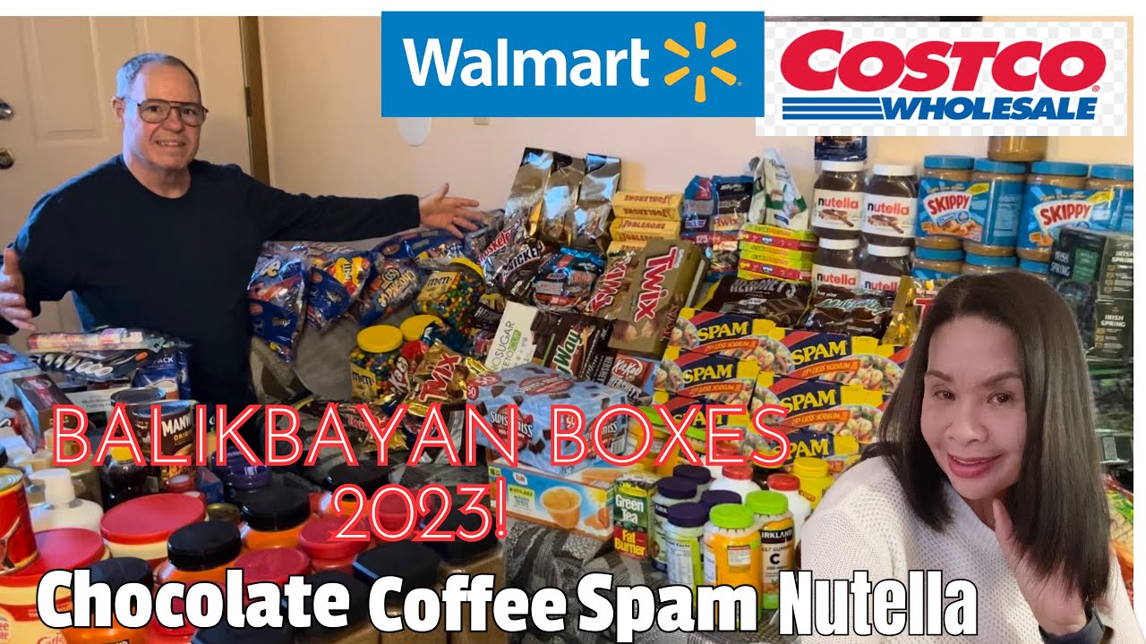 ПОКУПКА ПРОДУКТОВ #COSTCO И WALMART ДЛЯ BALIKBAYAN BOXS | РОЗЫГРЫШ ШОКОЛАДА @JealVlog
