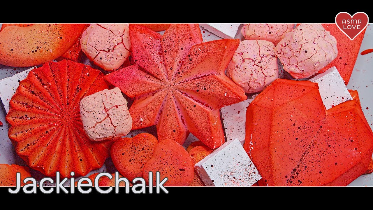 🔴⭐❤️ Satisfying Gym Chalk Crush | [JackieChalk ASMR S1E95]