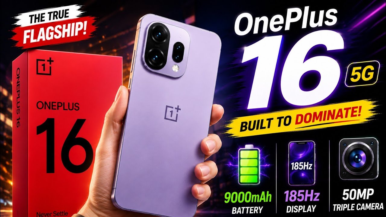 OnePlus 16 Leaks: 200MP Camera, 9000mAh Battery & Price 🔥| Oneplus 16 Launch Date In india 