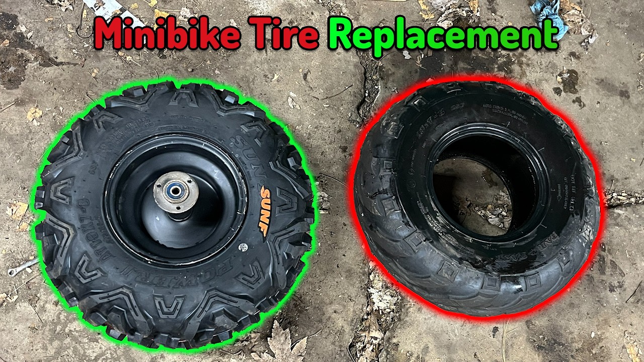 Changing Out My Minibike Tire!