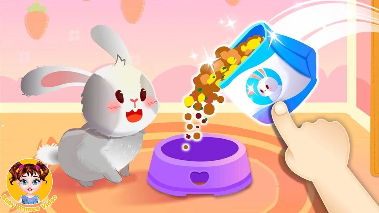 Baby Panda's Pet Care Center - BabyBus Kids Games - Baby Games Videos