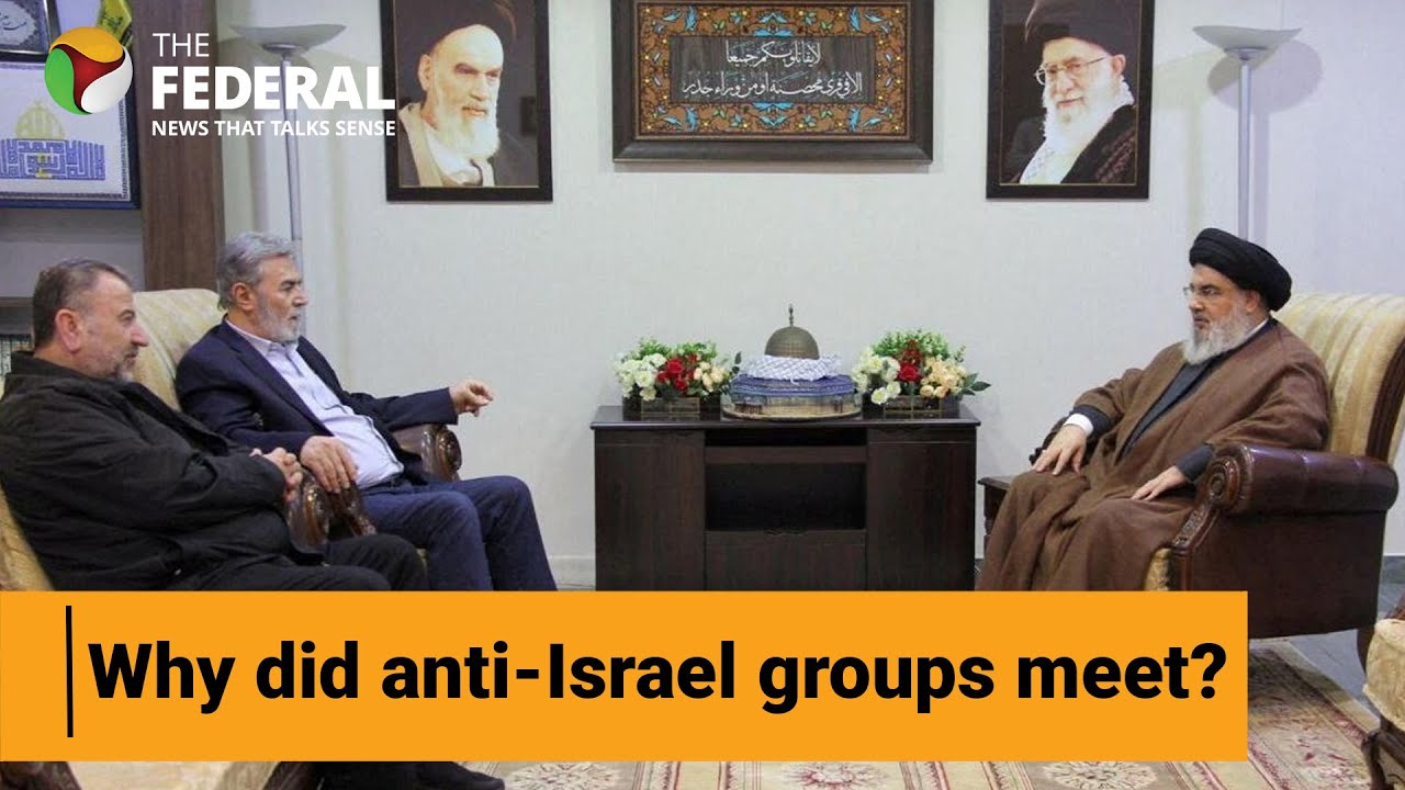 Israel-Gaza war: Hezbollah chief meets Hamas, Islamic Jihad leaders