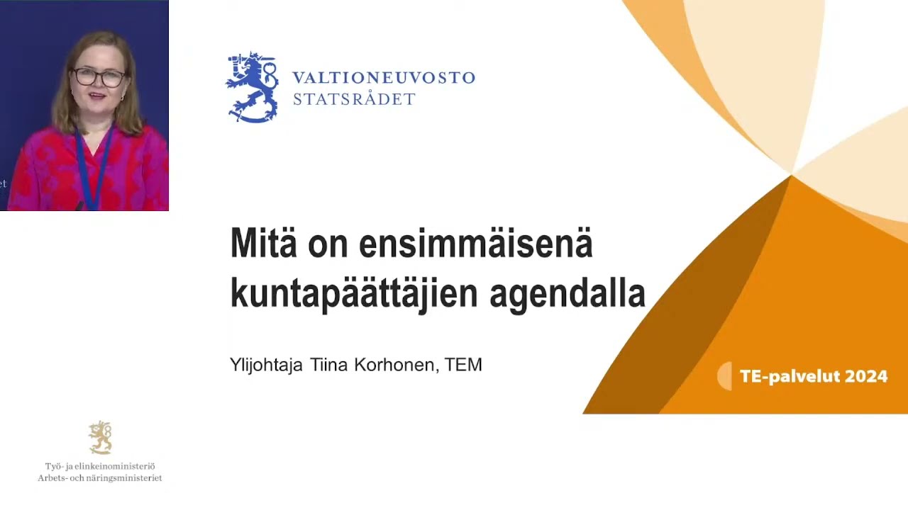 TE-palvelut 2024 -uudistuksen toimeenpano: Mitä on ensimmäisenä kuntapäättäjien agendalla? 22.3.2023