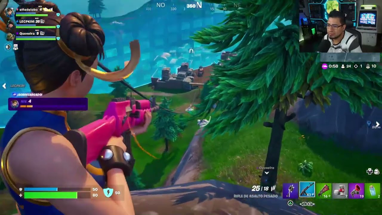 Fedelobo Juega FORTNITE con Quenel y Lepckim (Parte 1)