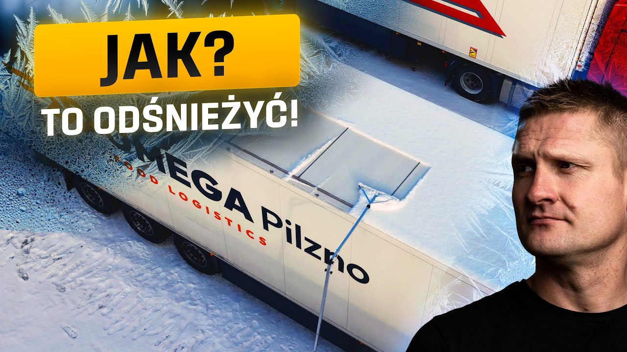 Jak odśnieżyć naczepę - coroczny odcinek