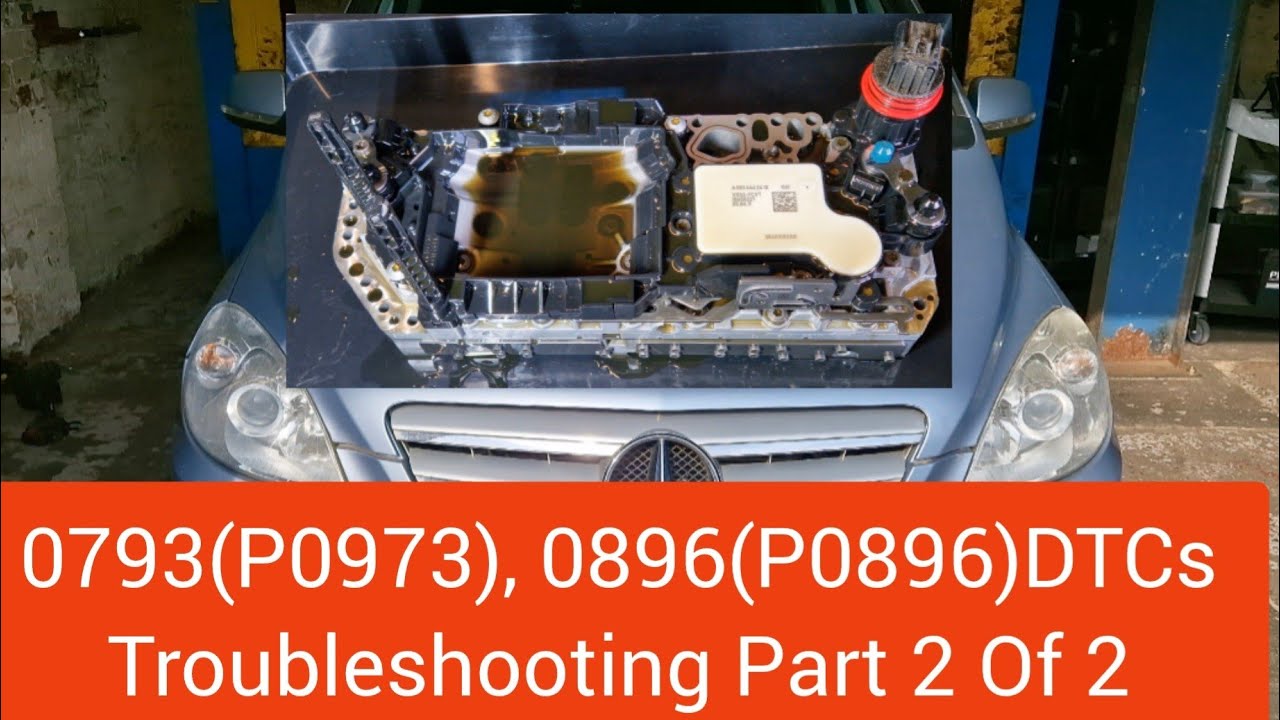 Неисправность трансмиссии CVT Mercedes-Benz B200 W245 – Диагностика и разборка TCM EP2 из 2