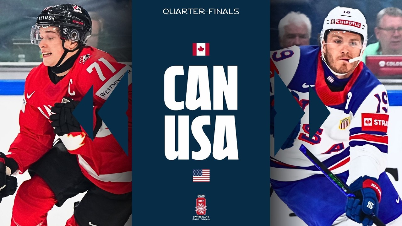 Condensed Game: Canada vs. USA | 2026 #MensWorlds
